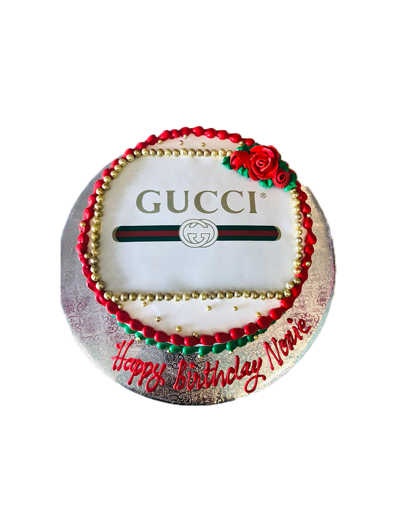 Gucci Photo Cake