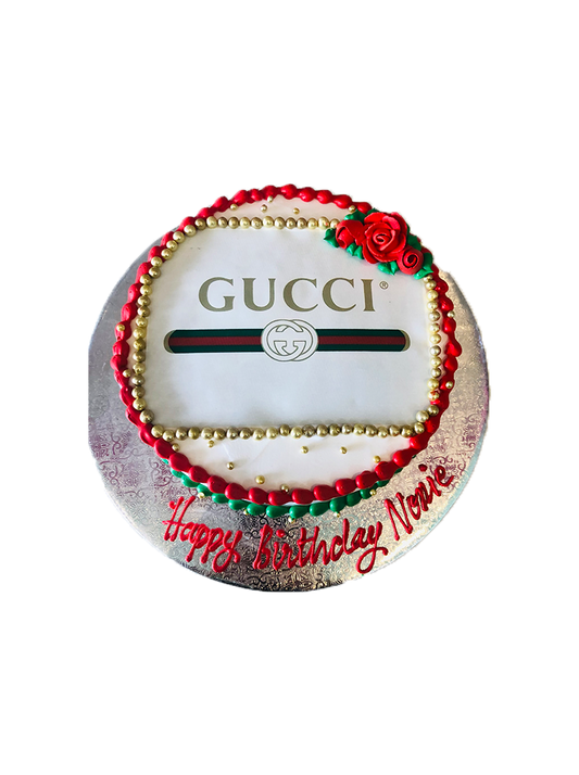 Gucci Photo Cake