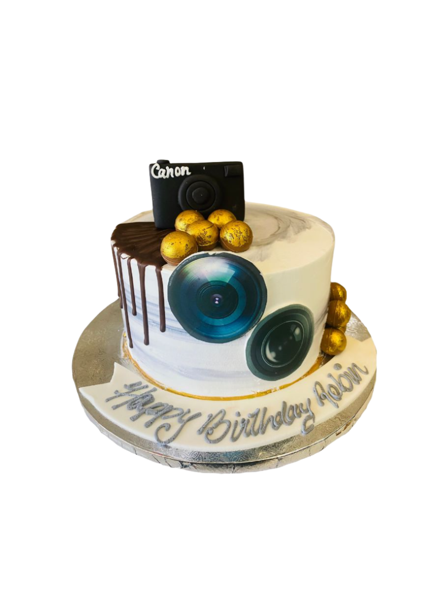 Camera Birthday Cake