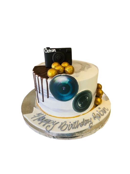 Camera Birthday Cake