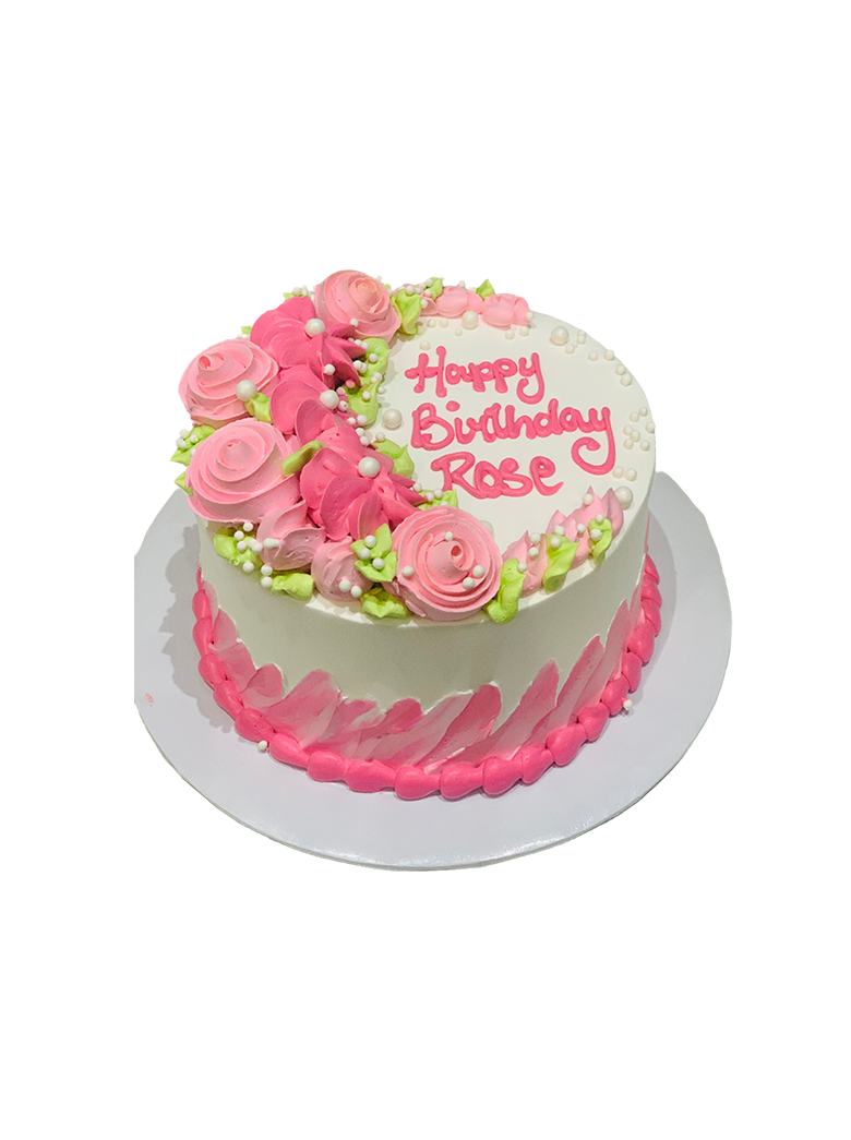 Rose Birthday Cake