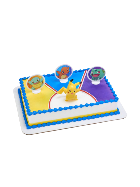 Pokemon Lightup Pikachu Cake