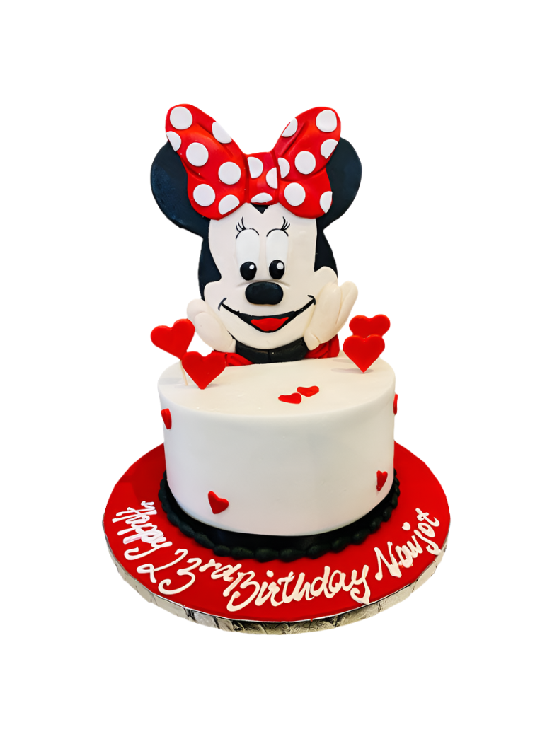 Navjot Minnie Birthday Cake