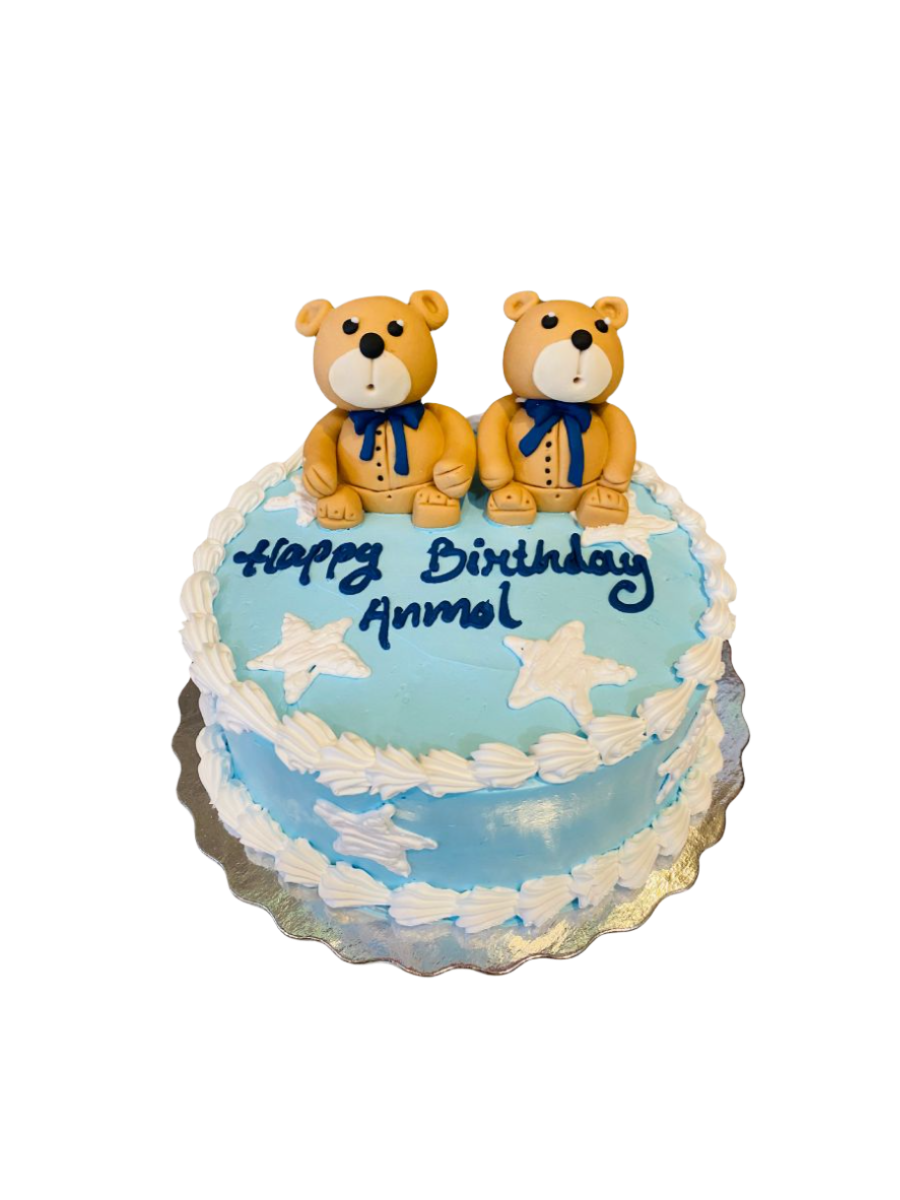 Teddy Bear Birthday Cake