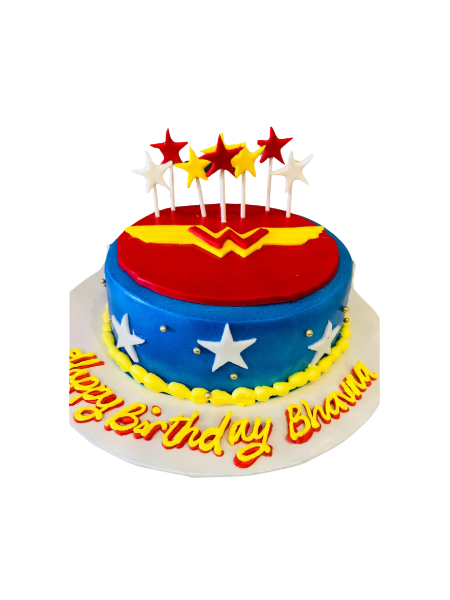 Wonder Woman Birthday Cake