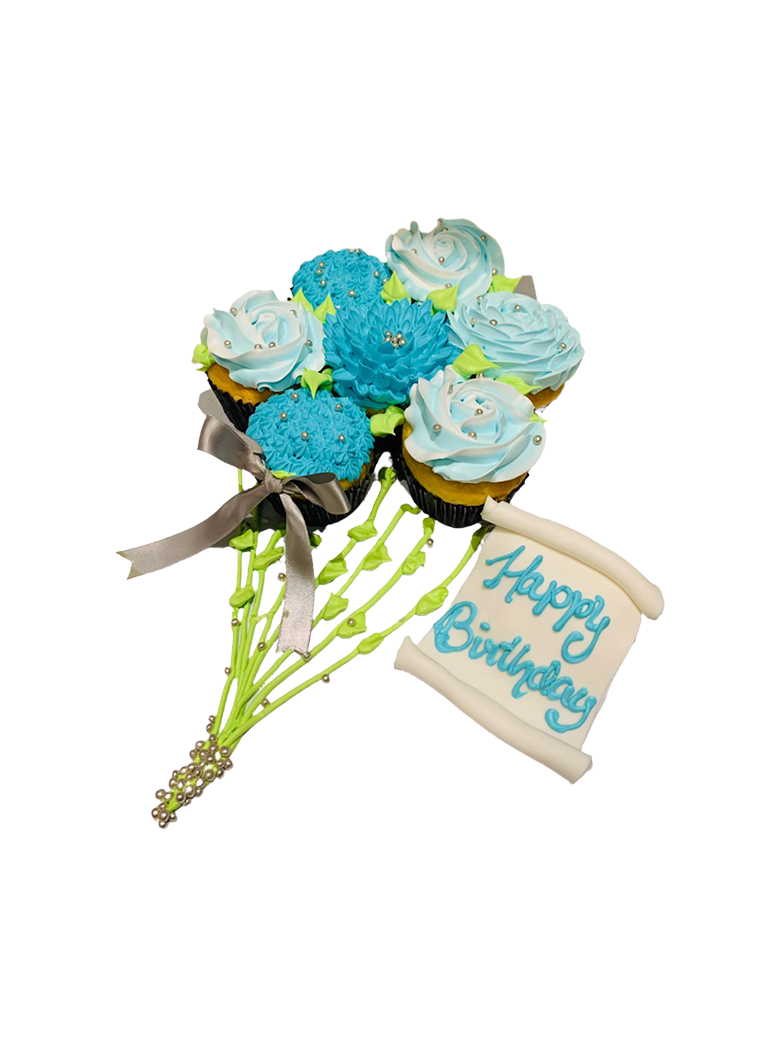 Bouquet Cupcake Cake