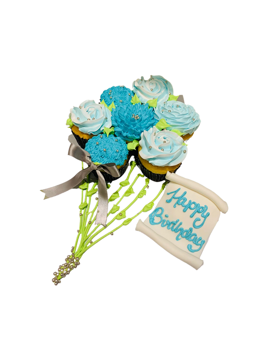Bouquet Cupcake Cake