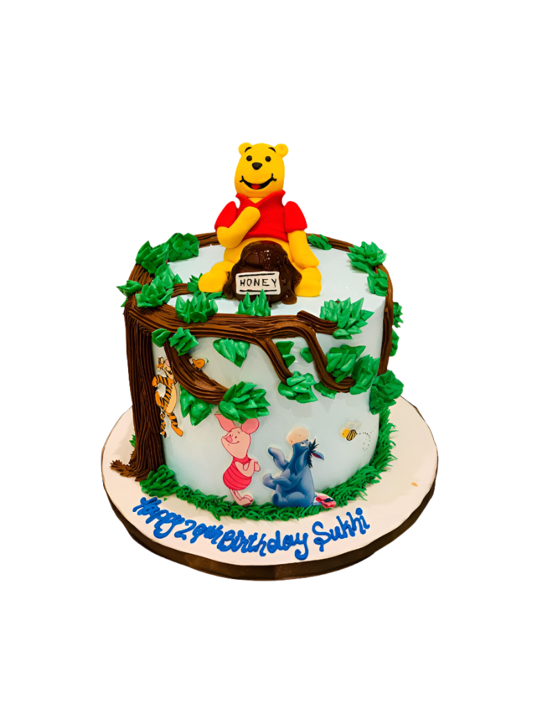 Winnie The Pooh & Friends Birthday Cake