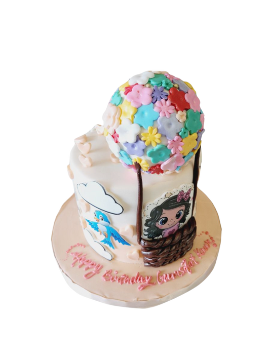 Gursifat Fondant Birthday Cake