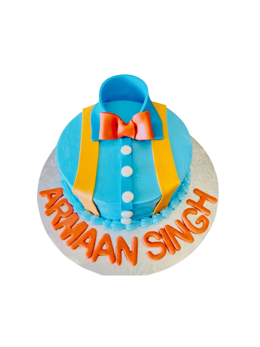 Blippi Cream Birthday Cake