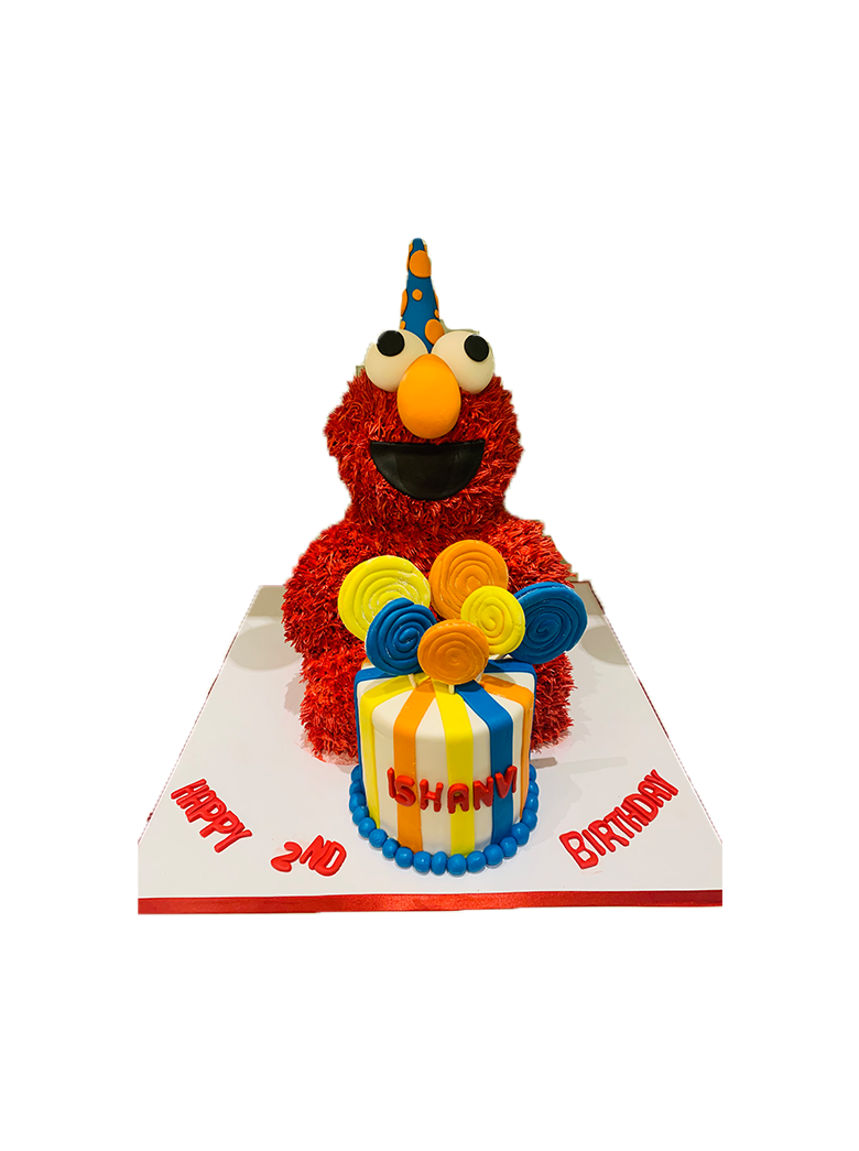 Elmo 3D Birthday Cake