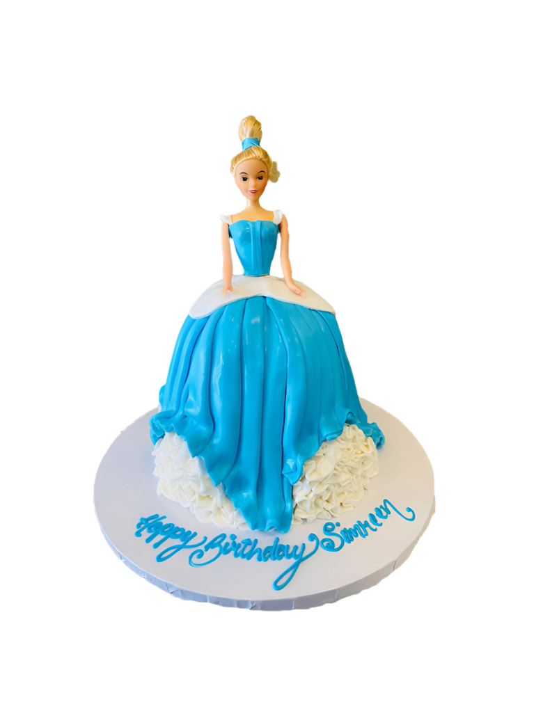 Simreen Fondant Barbie Doll Cake