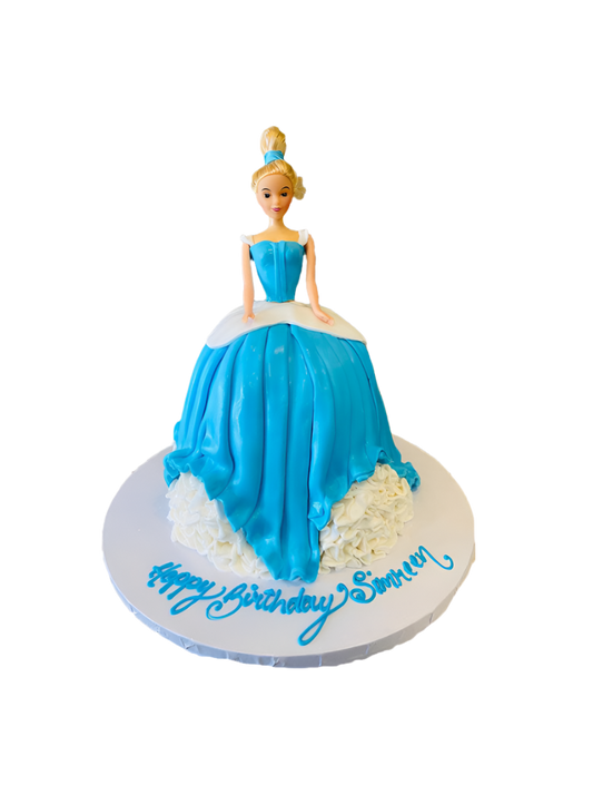 Simreen Fondant Barbie Doll Cake