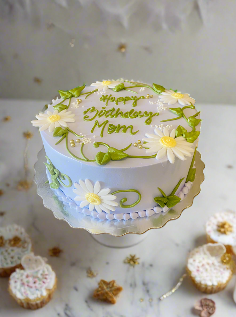 Daisy Birthday Cake