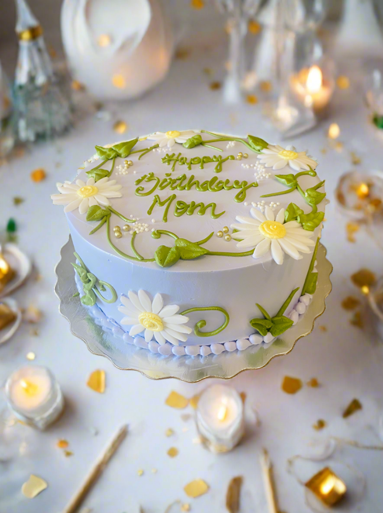 Daisy Birthday Cake