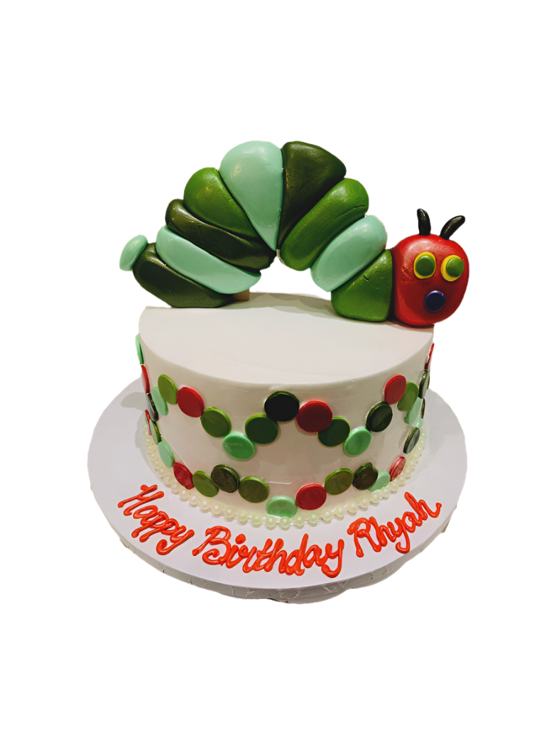 Catterpillar Birthday Cake