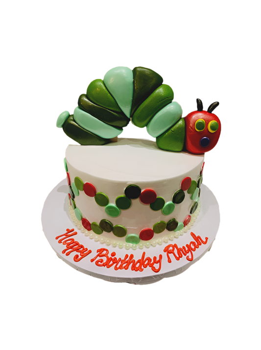 Catterpillar Birthday Cake