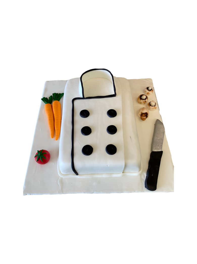 Chef Apron Birthday Cake