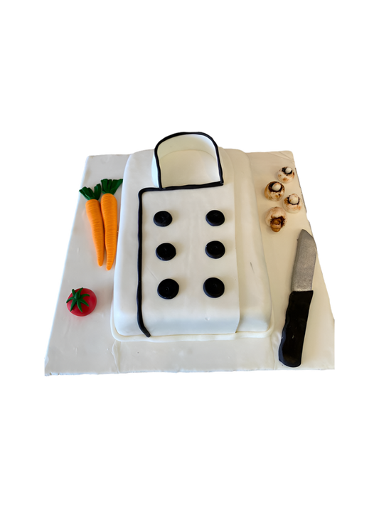 Chef Apron Birthday Cake