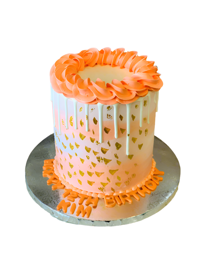 Peach Drizzle Cake