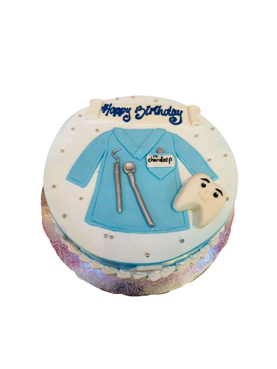 Dental Cream Cake