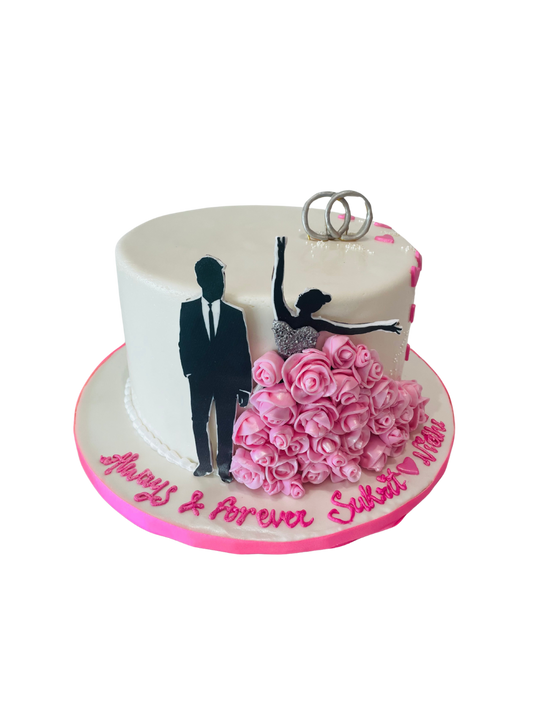 Charlie Engagement Cake