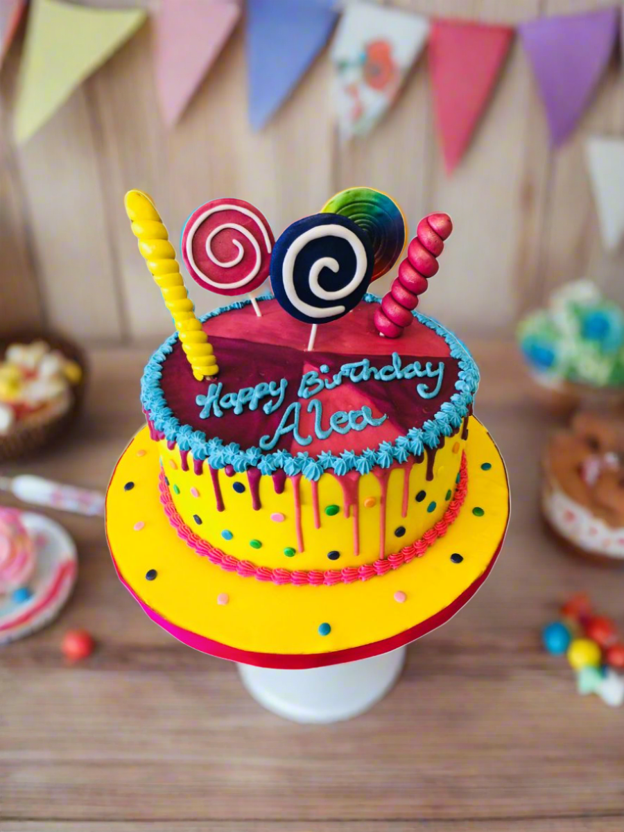 Candyland Fondant Cake