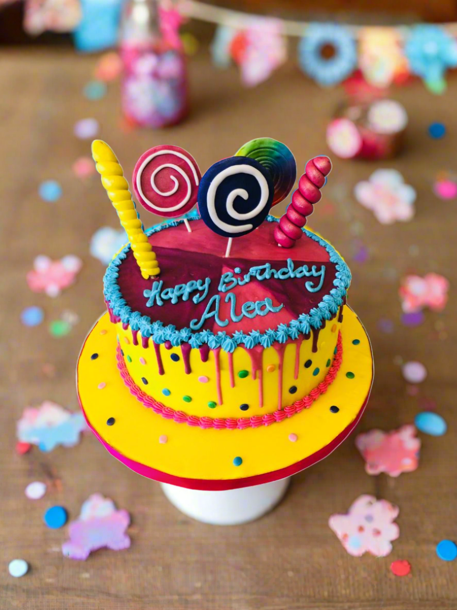 Candyland Fondant Cake