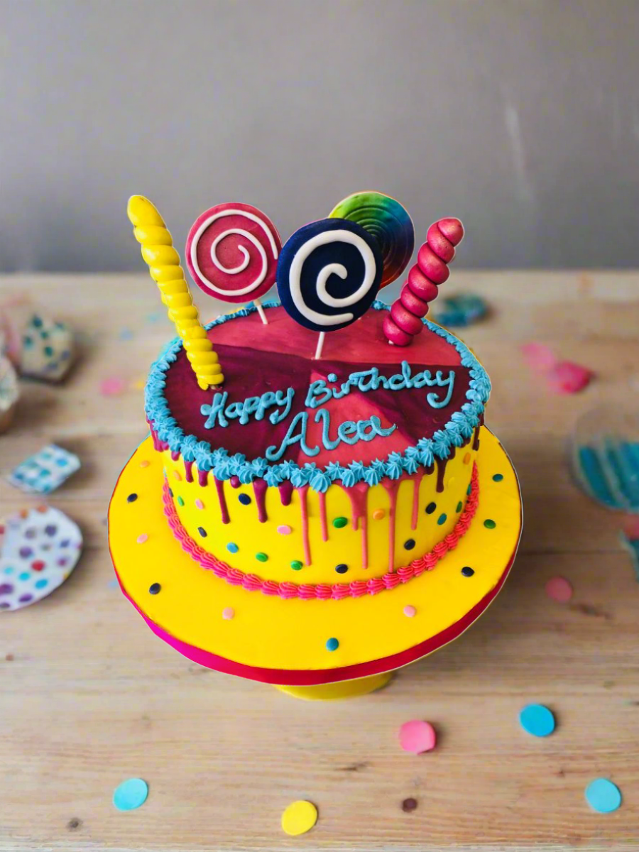 Candyland Fondant Cake