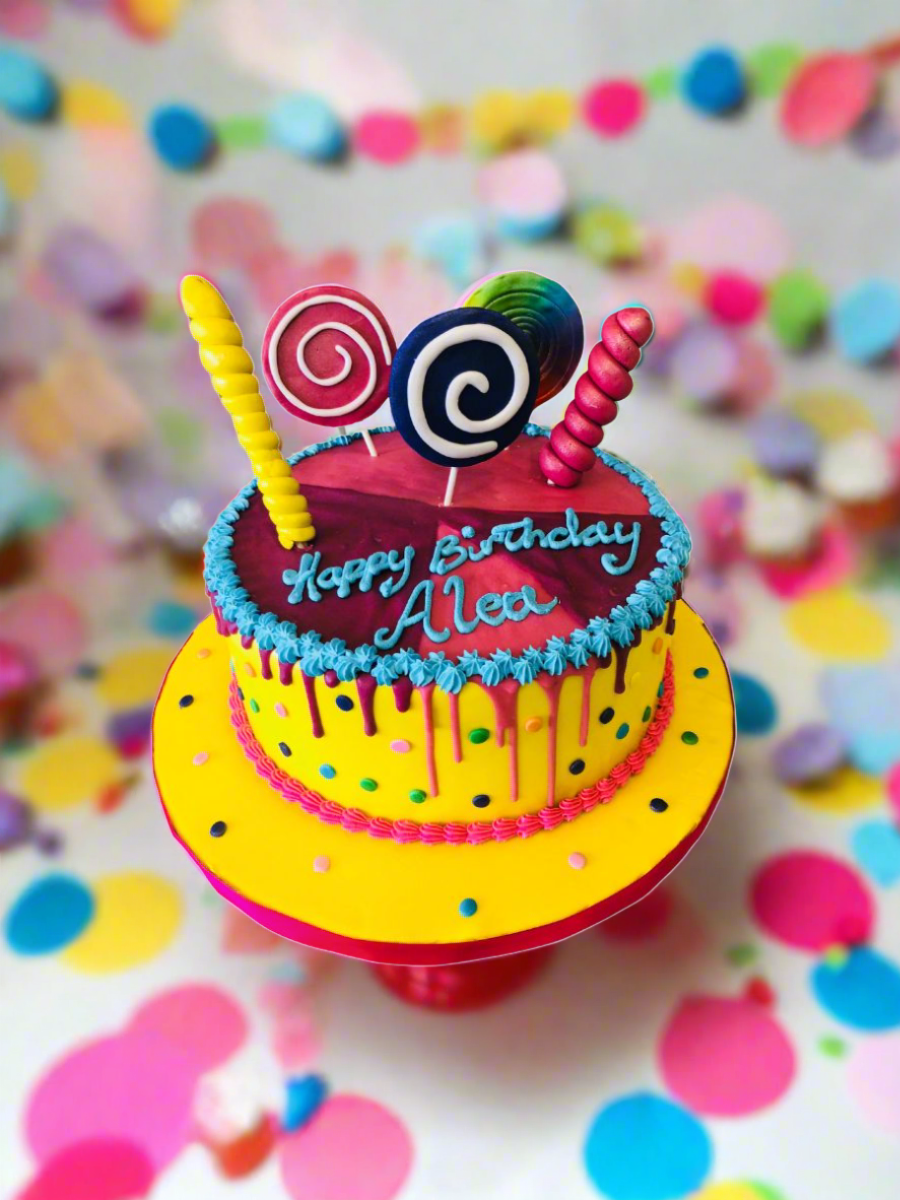 Candyland Fondant Cake
