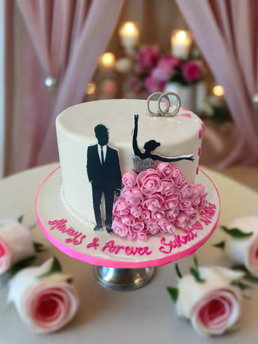 Charlie Engagement Cake