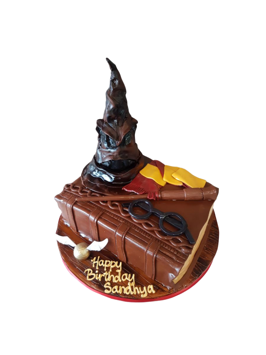 Harry Potter Book Cake