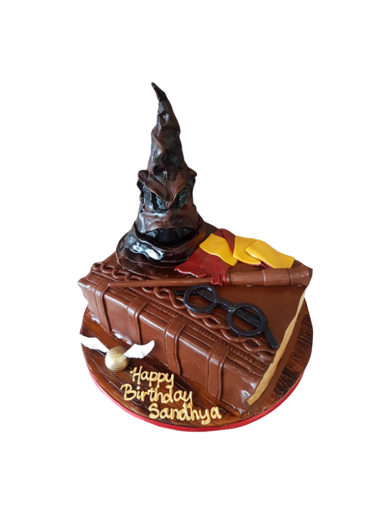 Harry Potter Book Cake