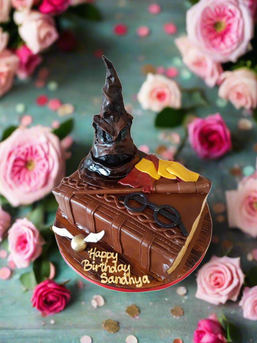 Harry Potter Book Cake