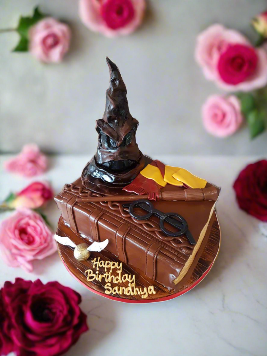 Harry Potter Book Cake