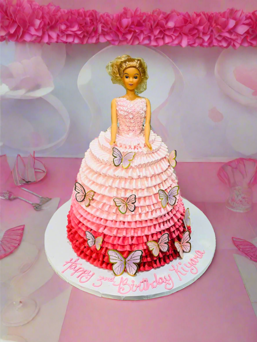 Kiara Barbie Cake