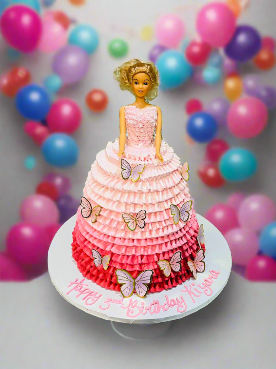 Kiara Barbie Cake
