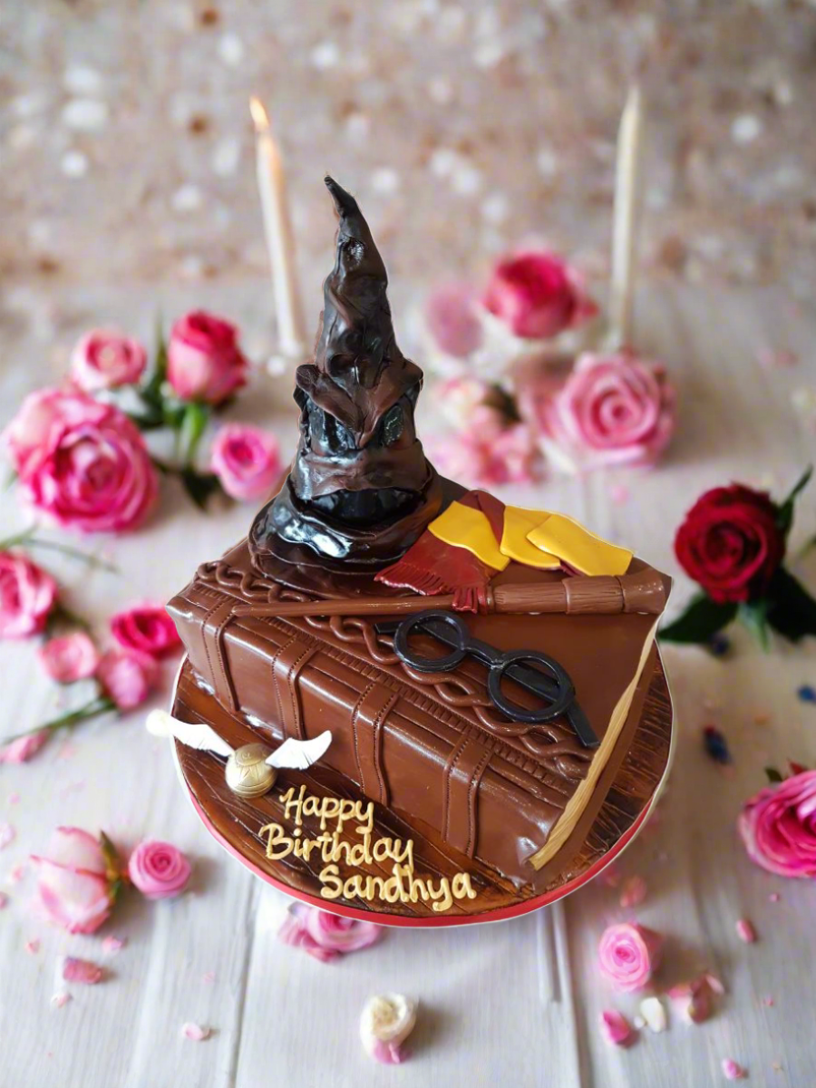 Harry Potter Book Cake