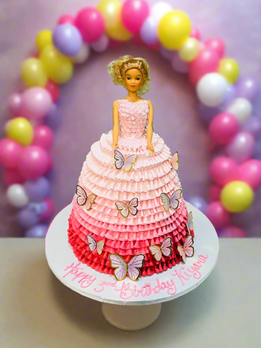 Kiara Barbie Cake