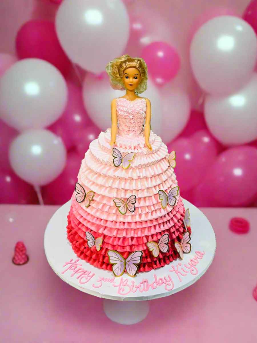 Kiara Barbie Cake