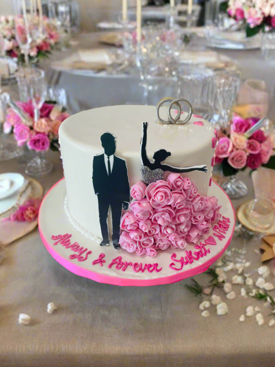 Charlie Engagement Cake