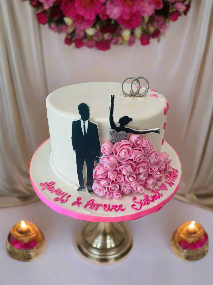 Charlie Engagement Cake
