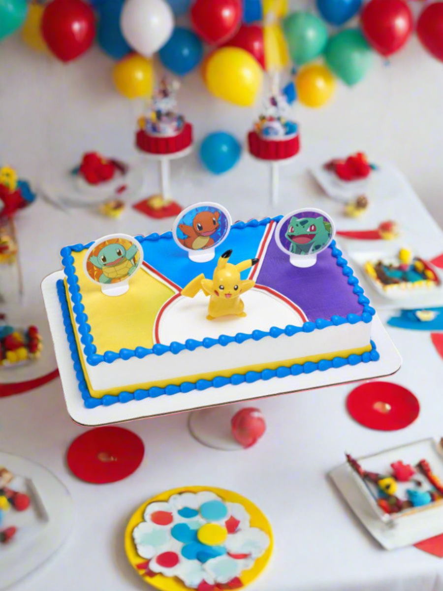 Pokemon Lightup Pikachu Cake