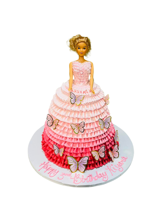 Kiara Barbie Cake