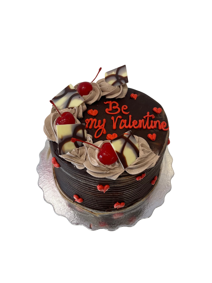 Choco Truffle Valentine Cake