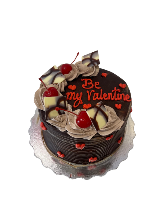 Choco Truffle Valentine Cake