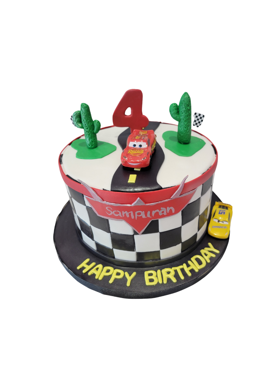 Sampuran Car Fondant Cake