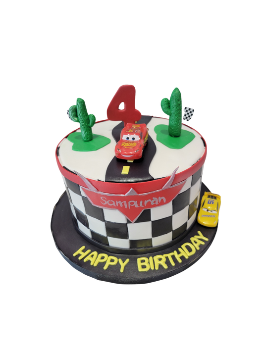 Sampuran Car Fondant Cake