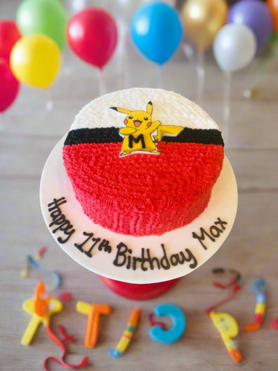 Pokemon Birthday Cake