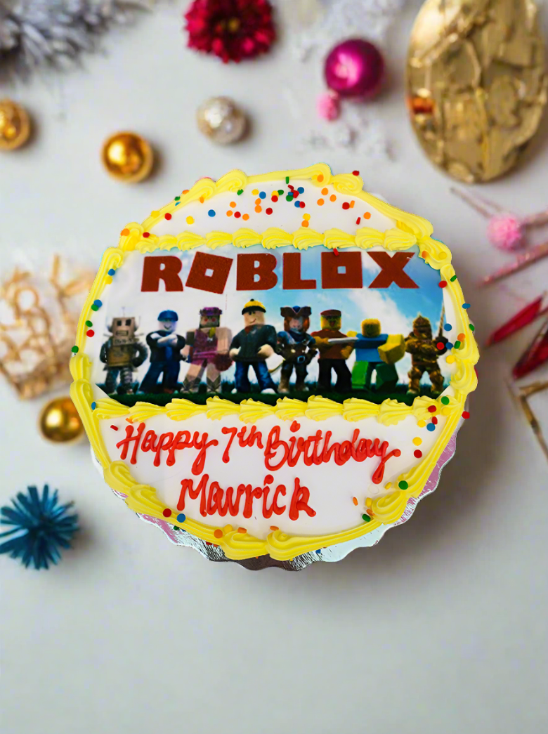 Roblox Photo Cake